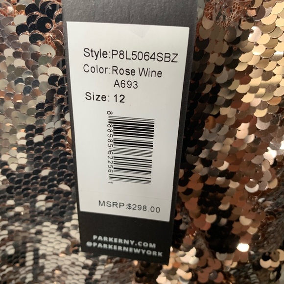 “HOST PICK” Parker Black Sequined Cocktail Dress - Picture 6 of 11